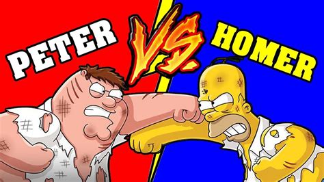 Homer Simpson VS Peter Griffin - Battaglia Rap Epica - Manuel Aski - YouTube