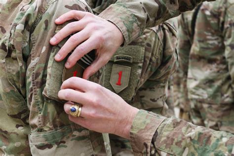'Big Red One' Soldiers don shoulder sleeve insignias in patching ceremony | Article | The United ...