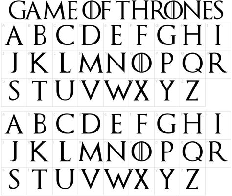 Game of Thrones Fonts and Text Effects | Game of thrones, Lettering, Game of thrones instagram