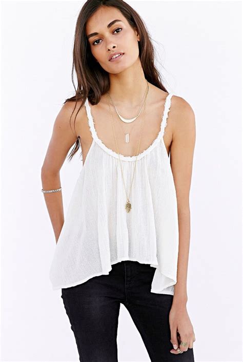 Loose Tank Top | Layering tank tops, Urban outfitters tops, Loose tank tops