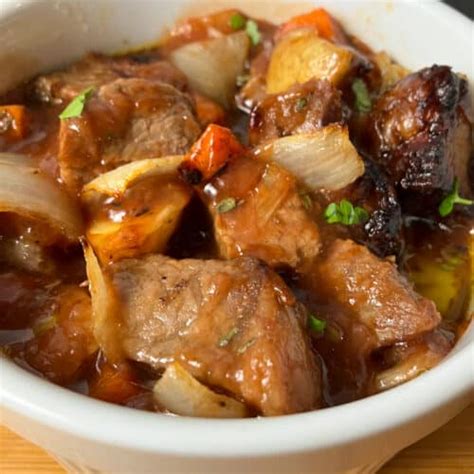 Air Fryer Beef Stew Recipe (Cooking Stew Meat)