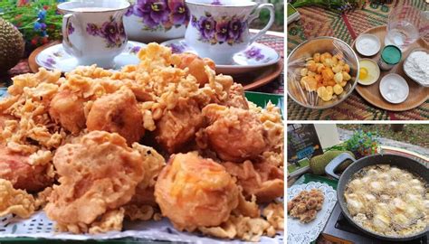 Resipi Cara Buat Cempedak Goreng Crispy Walaupun Sejuk