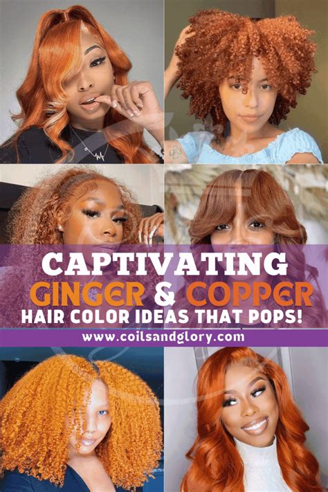 50 Ginger and Copper Hair Color Ideas on Black Women that Pops in Any ...