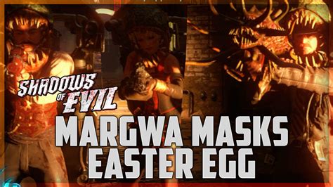 Black Ops 3 Zombies "Shadows of Evil" Margwa Mask Easter Egg Tutorial - YouTube