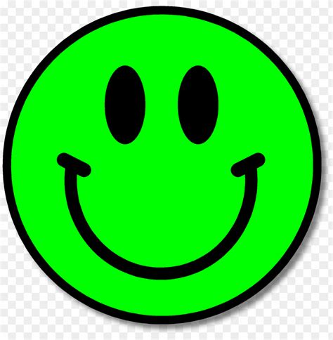 Green Smiley Face Emoji PNG Transparent With Clear Background ID 86489 ...