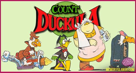 Count Duckula : Memory Glands – Funny Nostalgic Photos