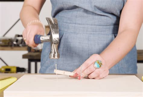 How to Safely Hammer a Nail