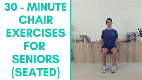 Whole Body Chair Exercise For Seniors (30 Minutes) | More Life Health - YouTube