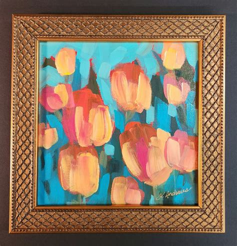 Orange Tulips | Kristy Andrews Art