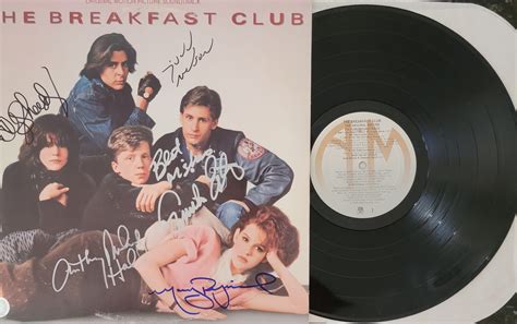 The Breakfast Club Original Autographed Soundtrack COA - Etsy