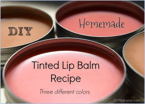 How to Make Naturally Tinted Lip Balm: 3 Colors (2022)