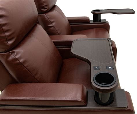 Spectrum Food & Beverage recliner swivel table from Irwin Seating for cinema food service ...