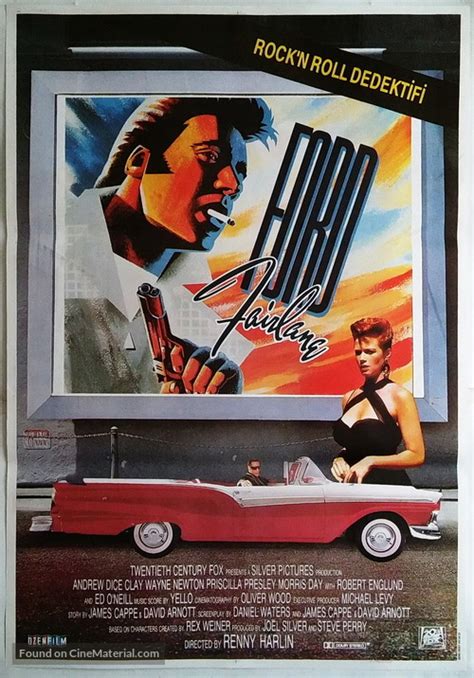 The Adventures of Ford Fairlane (1990) Turkish movie poster