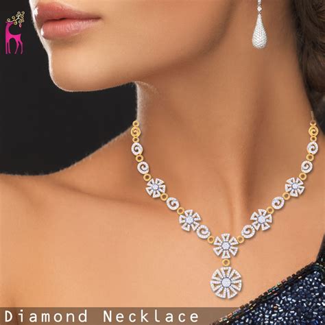 Elegant Diamond Necklace Designs