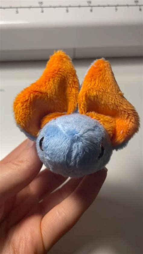 Make a super cute bat plushie head with me 🥰🦇 Pattern: BeeZeeArt #bat # ...