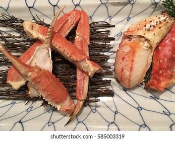 Japanese Snow Crab Menu Stock Photo 585003319 | Shutterstock