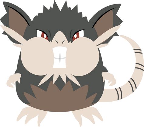 Alolan Raticate by Alexalan on DeviantArt