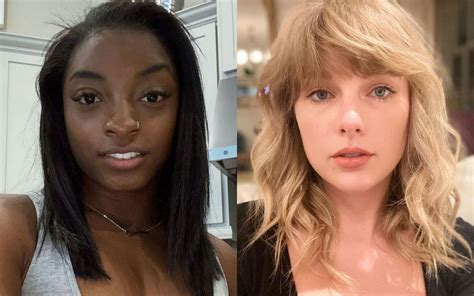 Simone Biles Gets Emotional After Taylor Swift Calls Her 'Hero ...