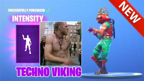 *NEW* INTENSITY DANCE EMOTE! [TECHNO VIKING DANCE] FORTNITE BATTLE ...