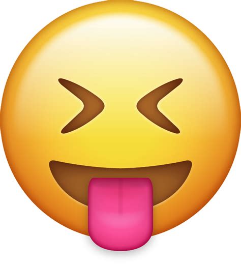 Iphone Emoji Faces Tongue