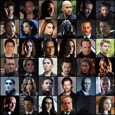 Marvel's Agents of S.H.I.E.L.D. Character Grid Quiz - By stevenmiller61