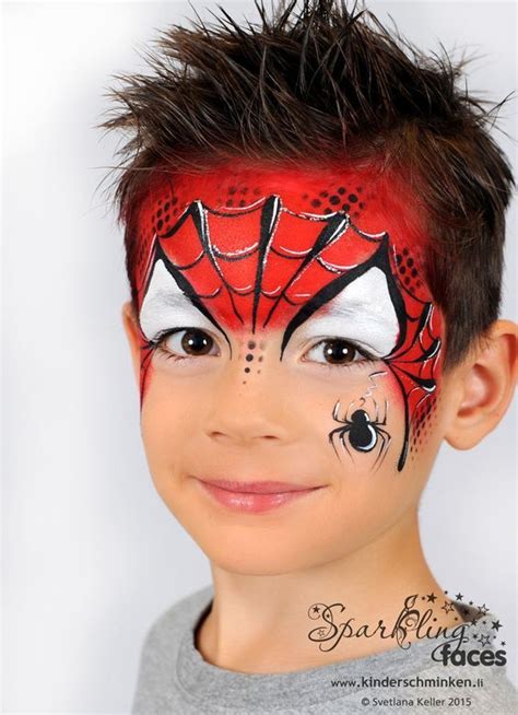 Idees gia ola: 60 FACE PAINTING IDEAS FOR KIDS | Superhero face painting, Face painting designs ...