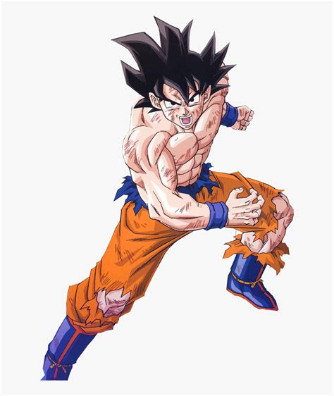 Goku Injured, HD Png Download - kindpng