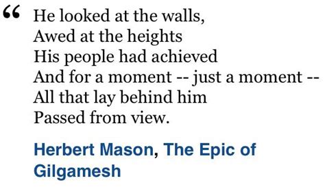 The Epic of Gilgamesh Poetry Quotes, Book Quotes, Epic Of Gilgamesh, In The Heights, Achievement ...