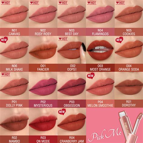 PINKFLASH Matte Waterproof Lipstick-L01 - Focallure Pakistan