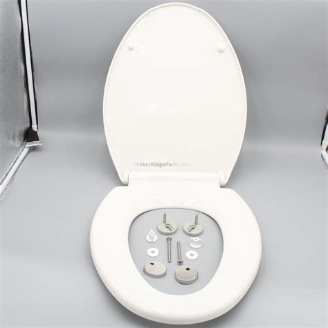 Water Ridge C55011243-GBG1 White Elongated Toilet Seat – waterridgeparts