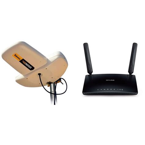 Antenna Kit 4GNova 4G/LTE Televes + TP-Link Archer MR200 v4 4G Router