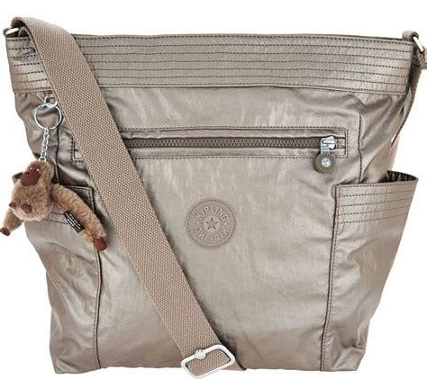 Kipling Nylon Hobo Handbag with Pockets - Melvin — QVC.com