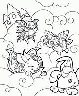 Coloring Book Neopets 28 sketch template