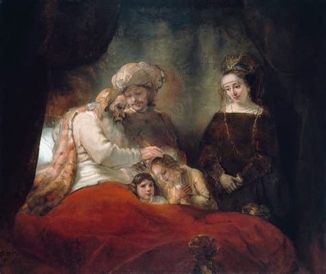 File:Rembrandt - Jacob Blessing the Children of Joseph - WGA19117.jpg - Wikipedia, the free ...