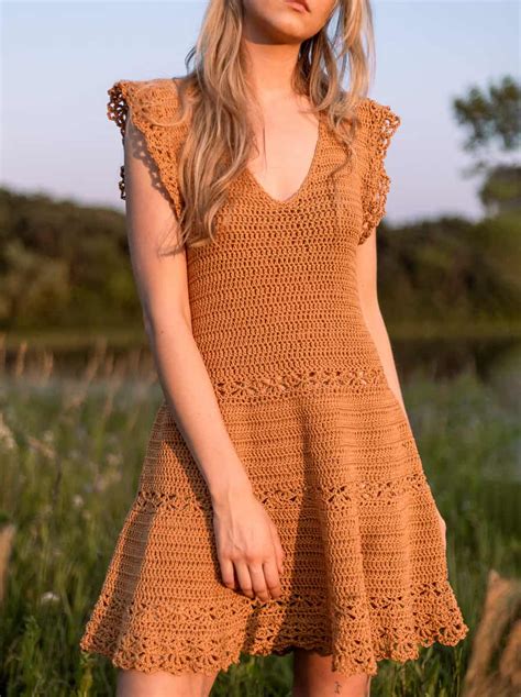 Golden Hour Sun Dress Crochet Pattern | Originally Lovely