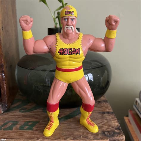 Vintage 1994 WCW Hulk Hogan Pro Wrestling Figure - Etsy