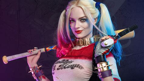 2048x1152 Harley Quinn X Margot Robbie 4k Wallpaper,2048x1152 Resolution HD 4k Wallpapers,Images ...