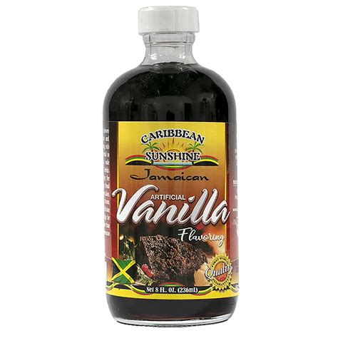 Caribbean Sunshine Vanilla Flavoring 8oz - First World Imports