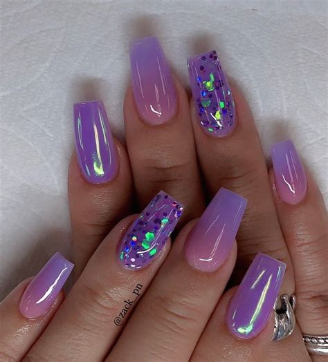 Rock these nails @ Royal Ascot 2019💜💜 | Coffin nails designs, Ombre nails, Purple nails