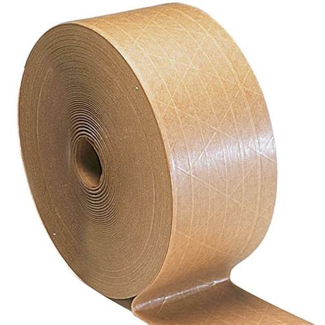 20 Rolls 3" x 450ft Reinforced Brown Kraft Gummed Heavy Grade Paper ...