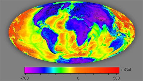 Does Earth's gravitational field look the same as Earth's magnetic ...