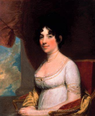 Gilbert Stuart Dolley Payne Madison (Mrs. James Madison) Painting ...