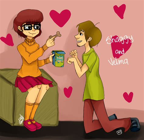 Shaggy and Velma by ArtisKarushi on DeviantArt