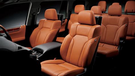 New Lexus LX570 Interior picture, LX 570 Inside view photo and Seats image