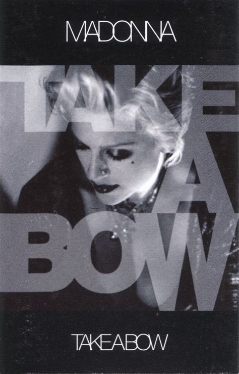 Madonna – Take A Bow (1994, Cassette) - Discogs