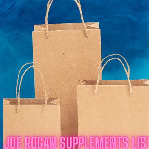 joe rogan supplements