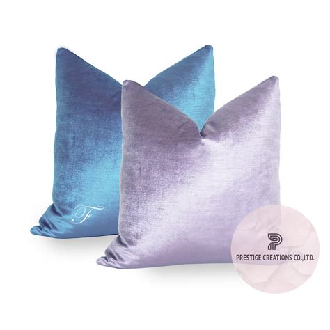 Plain Silk Pillow Cover With Zippered Closure From Chiang Mai, Thailand