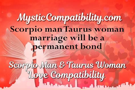 Scorpio Man Taurus Woman Compatibility - Mystic Compatibility