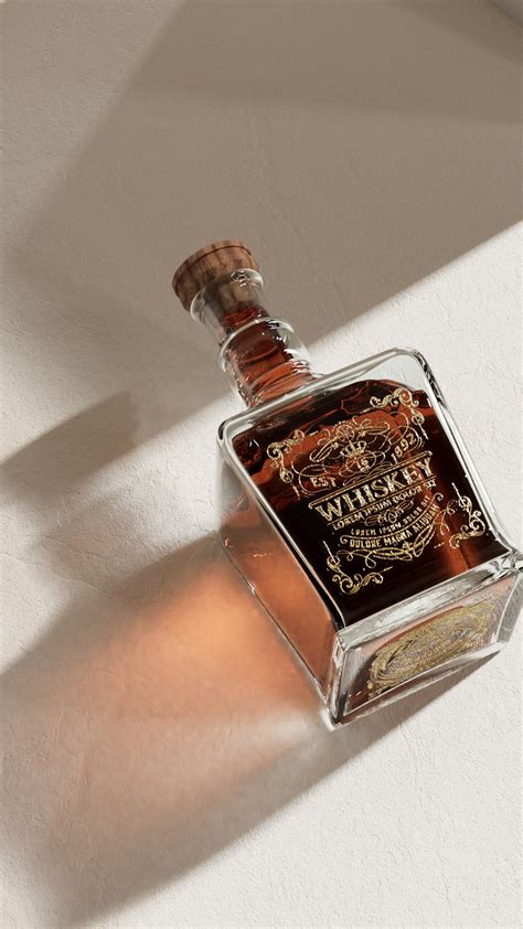 WHISKEY BOTTLE on Behance