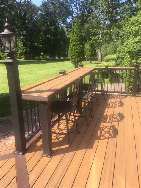 Bar Rail Deck Ideas - 32 DIY Deck Railing Ideas & Designs That Are Sure ...